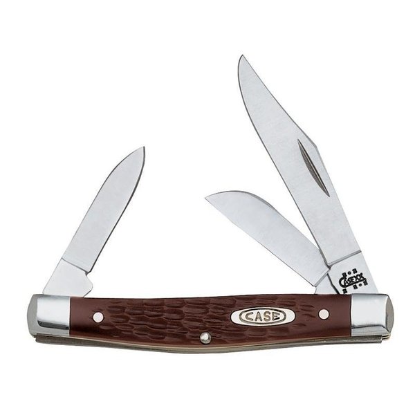Case 00 Folding Pocket Knife, 242 in Clip, 158 in Sheep Foot, 157 in Pen L Blade, 3Blade 106